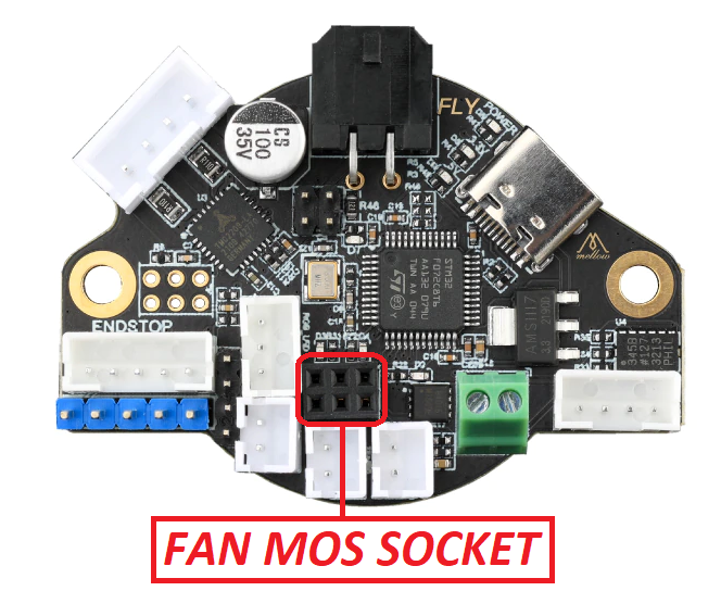 Fly SHT-36 Fan MOS socket