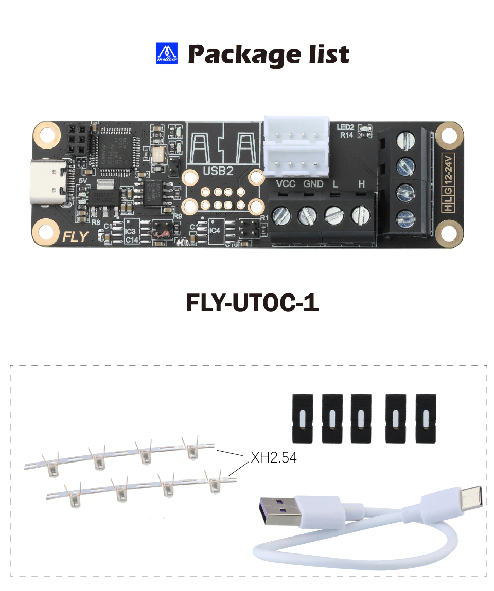 Fly UTOC1 and UTOC-3 boards